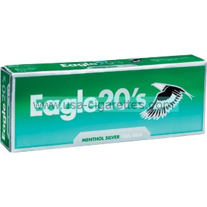 Eagle 20's Menthol Silver 100's Cigarettes